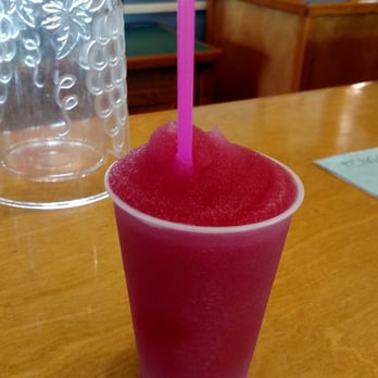 Either Oar - Red wine slushie...$6 worth every penny - Wineries Near Me - Hector, New York