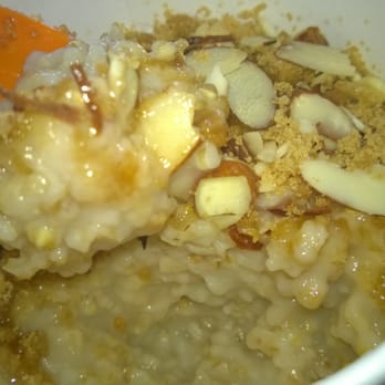 Jamba - Steel Cut Oatmeal with Brown Sugar and Sliced Almonds - Juice Bars & Smoothies Near Me - San Diego, California Jamba - Steel Cut Oatmeal with Brown Sugar and Sliced Almonds - Juice Bars & Smoothies Near Me - San Diego, California