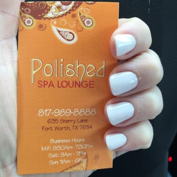 Polished Spa Lounge - Went in for a fill and ended up with a beautiful new set - Nail Salons Near Me - Fort Worth, Texas Polished Spa Lounge - Went in for a fill and ended up with a beautiful new set - Nail Salons Near Me - Fort Worth, Texas