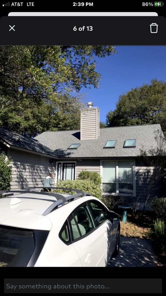 Slide of Tim Hawkins Roofing