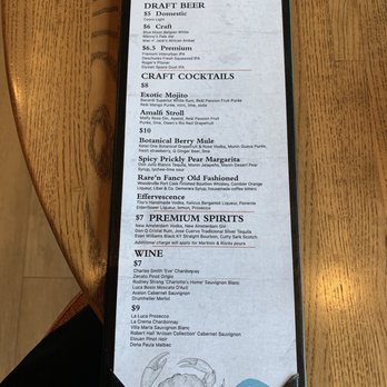Cutters Crabhouse - HH menu - Seafood Near Me - Seattle, Washington