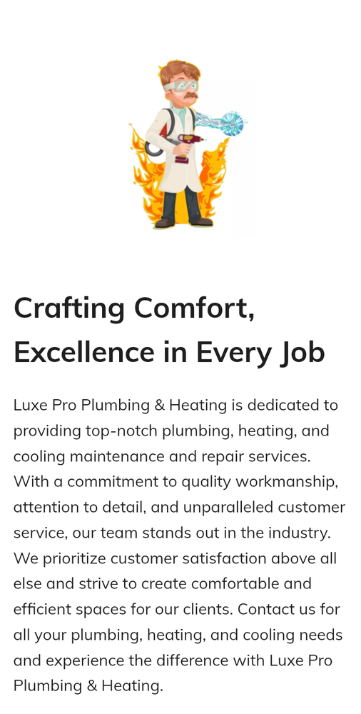 Slide of Luxe Pro Plumbing & Heating