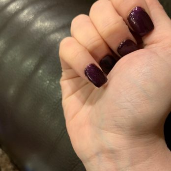 Elegance Nail Salon - They got polish on my cuticles, didn't push them back enough nor cut it off. She also got it on my skin and didn't clean it up. - Nail Salons Near Me - Olney, Maryland