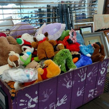 McAlister Thrift Store - Box of stuffed toys. I didn't check the pricing though. - Thrift Stores Near Me - El Cajon, California McAlister Thrift Store - Box of stuffed toys. I didn't check the pricing though. - Thrift Stores Near Me - El Cajon, California
