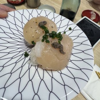 Sushi REV - Truffle scallop - yummy - Sushi Bars Near Me - Irvine, California Sushi REV - Truffle scallop - yummy - Sushi Bars Near Me - Irvine, California