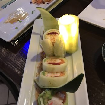 Sato Sushi - Matt rocked this Rock & Roll roll. It was lit! Haha - Japanese Near Me - Upland, California Sato Sushi - Matt rocked this Rock & Roll roll. It was lit! Haha - Japanese Near Me - Upland, California