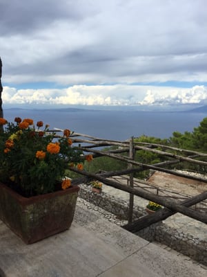 "La Canzone del Cielo" Monte Solaro, Capri by null