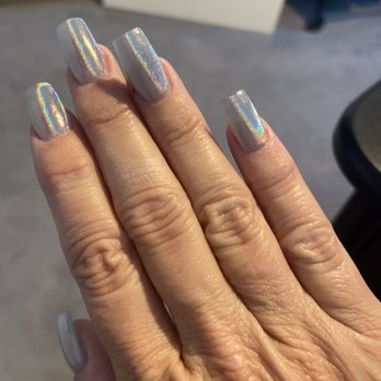 NT Nails - Full set chrome nails - Nail Salons Near Me - Modesto, California