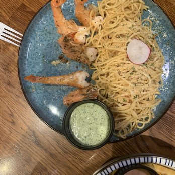 Pho Broth - Garlic noodle shrimps - Vietnamese Near Me - Huntington Beach, California Pho Broth - Garlic noodle shrimps - Vietnamese Near Me - Huntington Beach, California
