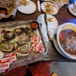 oysters and gumbo