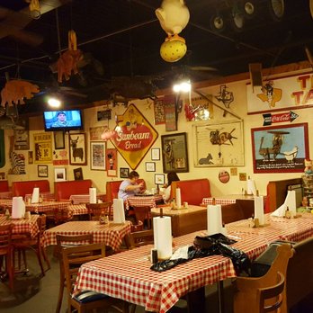 Baker's Ribs - What a kewl and unpredictable interior decor! :) - Barbeque Near Me - Eden Prairie, Minnesota Baker's Ribs - What a kewl and unpredictable interior decor! :) - Barbeque Near Me - Eden Prairie, Minnesota