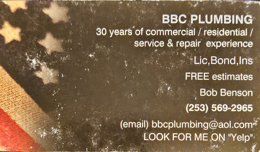 Slide of BBC Plumbing