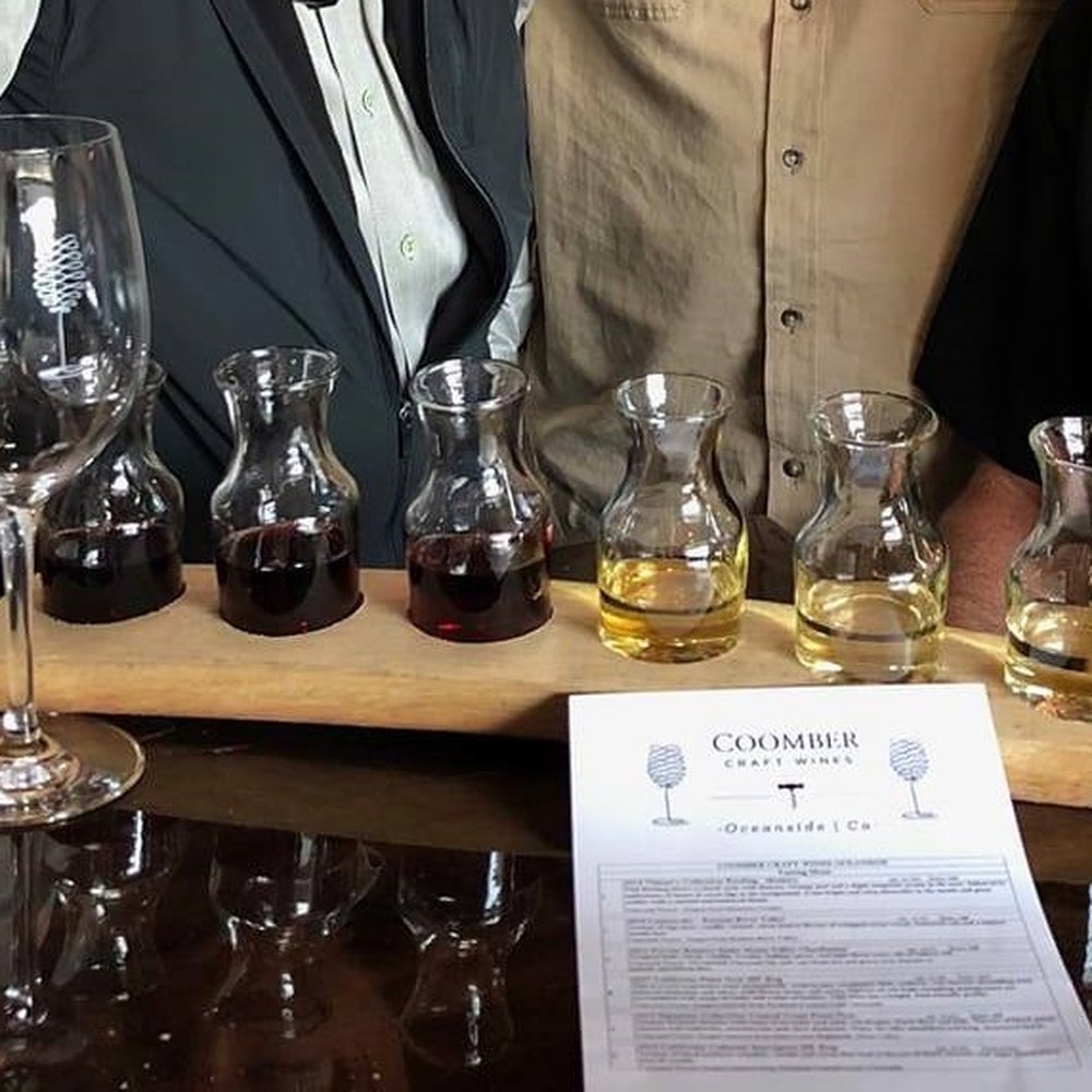 Coomber Craft Wines - Wine Tasting Room Near Me - Oceanside, California Coomber Craft Wines - Wine Tasting Room Near Me - Oceanside, California