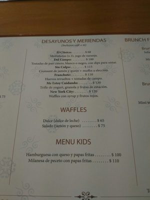 Menu photo 8 Molly's Buenos Aires, C Menu photo 8 Molly's Buenos Aires, C