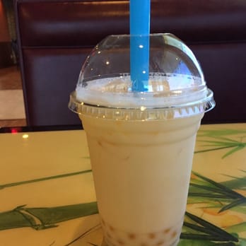Eastern House - Peach tea with mango boba - Thai Near Me - Terre Haute, Indiana Eastern House - Peach tea with mango boba - Thai Near Me - Terre Haute, Indiana