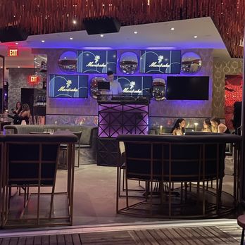 Mandrake Rooftop - View of the Dj area from the rooftop dining section - Sushi Bars Near Me - Columbus, Ohio