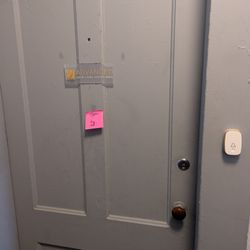 The main door