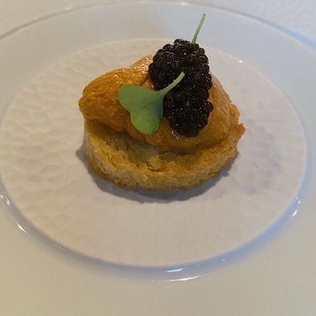 Grey Sweater - Uni and caviar rice cracker - New American Near Me - Oklahoma City, Oklahoma Grey Sweater - Uni and caviar rice cracker - New American Near Me - Oklahoma City, Oklahoma