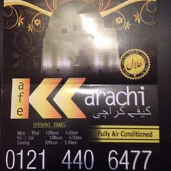 Kafe Karachi - Kafe Karachi Menu
