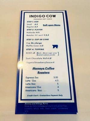 Indigo Cow by null