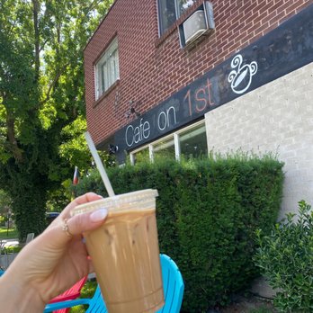 Cafe On 1st - Iced Caramel Macchiato - Coffee & Tea Near Me - Salt Lake City, Utah Cafe On 1st - Iced Caramel Macchiato - Coffee & Tea Near Me - Salt Lake City, Utah