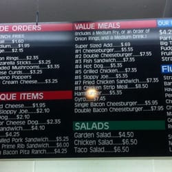 The Corner - Menu.