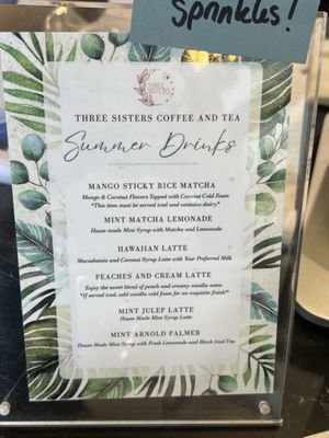 Menu photo 7 Three Sisters Coffee & Tea Burbank, CA