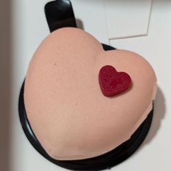Patisserie Fleur - Heart peach oolong tofu cheesecake