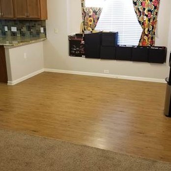 M G Floors - Before dining area - Carpeting Near Me - Austin, Texas