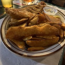 Old Abe's Supper Club - Walleye and fries
