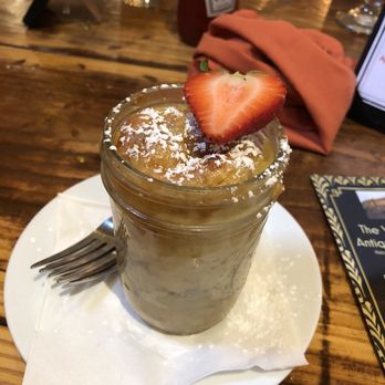 Ol Railroad Cafe - Bananas Foster bread pudding - Cafes Near Me - Rosenberg, Texas Ol Railroad Cafe - Bananas Foster bread pudding - Cafes Near Me - Rosenberg, Texas
