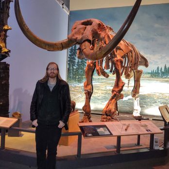 Museum of the Earth - With the Hyde Park Mastodon in the Museum of the Earth. - Museums Near Me - Ithaca, New York