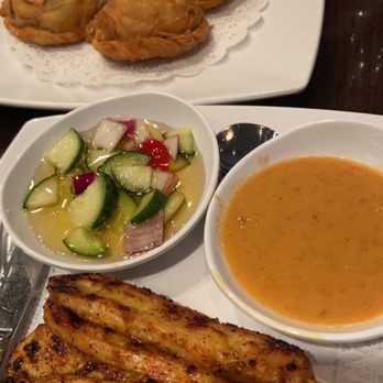 Thai Palace MD - Satay Chicken 5 Pcs Chicken Curry Puffs 3 Pcs - Thai Near Me - Waldorf, Maryland Thai Palace MD - Satay Chicken 5 Pcs Chicken Curry Puffs 3 Pcs - Thai Near Me - Waldorf, Maryland