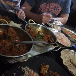 Taj Mahal Tandoori & Balti Restaurant - The Chef's speciality curry. On the bone but truly amazing.