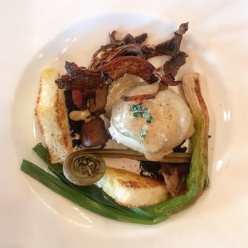 North Pond - Egg and mushroom - New American Near Me - Chicago, Illinois