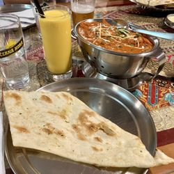 Tandoor - Soya mattar; mango lassi