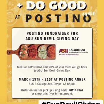 Postino Annex - ASU Fundraiser...thank you Postino Annex! - Wine Bars Near Me - Tempe, Arizona