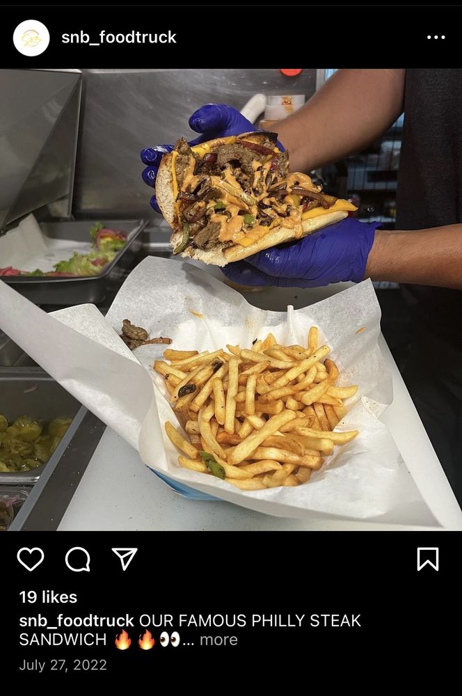 S&B Food Truck Logo