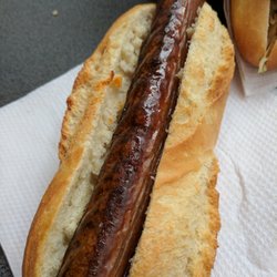 Boer Geert - Homemade sausage sandwich