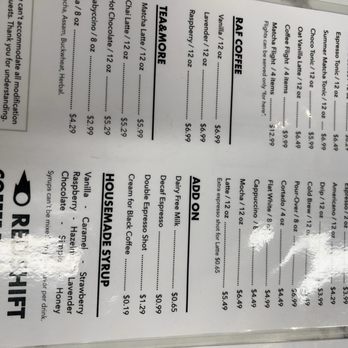 Redshift Coffee Roasters - Extensive menu. - Coffee & Tea Near Me - Lake Forest, California Redshift Coffee Roasters - Extensive menu. - Coffee & Tea Near Me - Lake Forest, California