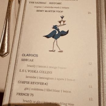 Commander's Palace - drink menu - Cajun/Creole Near Me - New Orleans, Louisiana Commander's Palace - drink menu - Cajun/Creole Near Me - New Orleans, Louisiana