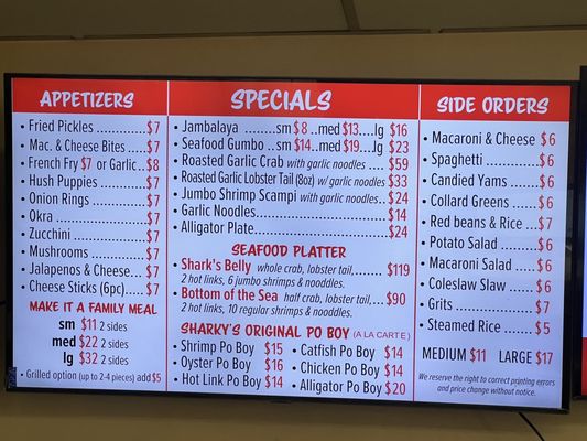 Menu photo 4 Sharkys Chicken & Fish Vacaville, CA Menu photo 4 Sharkys Chicken & Fish Vacaville, CA