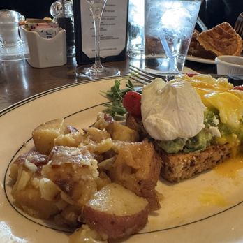 Village Tavern - Avacado toast with hash browns - New American Near Me - Greensboro, North Carolina Village Tavern - Avacado toast with hash browns - New American Near Me - Greensboro, North Carolina