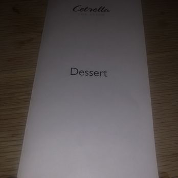 Cetrella - The Dessert menu - Venues & Event Spaces Near Me - Los Altos, California Cetrella - The Dessert menu - Venues & Event Spaces Near Me - Los Altos, California