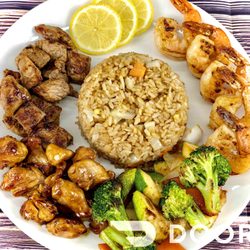 Kaki Japanese Cuisine - Pick 3 combo (steak, chicken , shrimp )