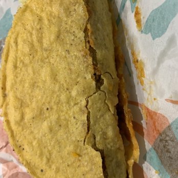 Taco Bell / KFC - One of the countless tacos that breaks into a taco salad. - Tacos Near Me - Universal City, Texas