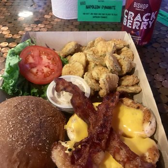 Twisted Root Burger - Grilled chicken with bacon and cheese sandwich - Burgers Near Me - San Angelo, Texas