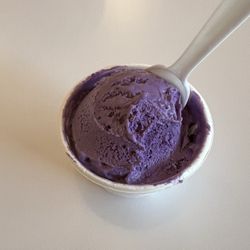 Sugar Ghost Ice Cream And Bubble Tea - Ube 1 Small Hand Scooped Ice Cream