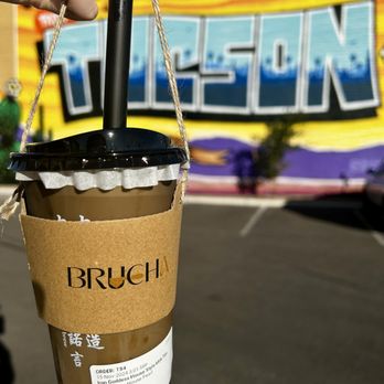 Brucha - Iron Goddess: House Style Milk Tea. Roasted Earthy Tea + Lactose Free Creamer - Gelato Near Me - Tucson, Arizona