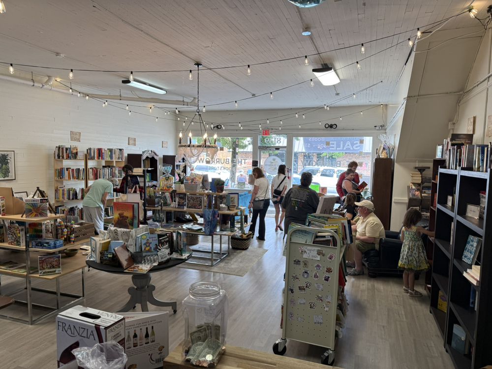 The Burrow Bookstore Logo